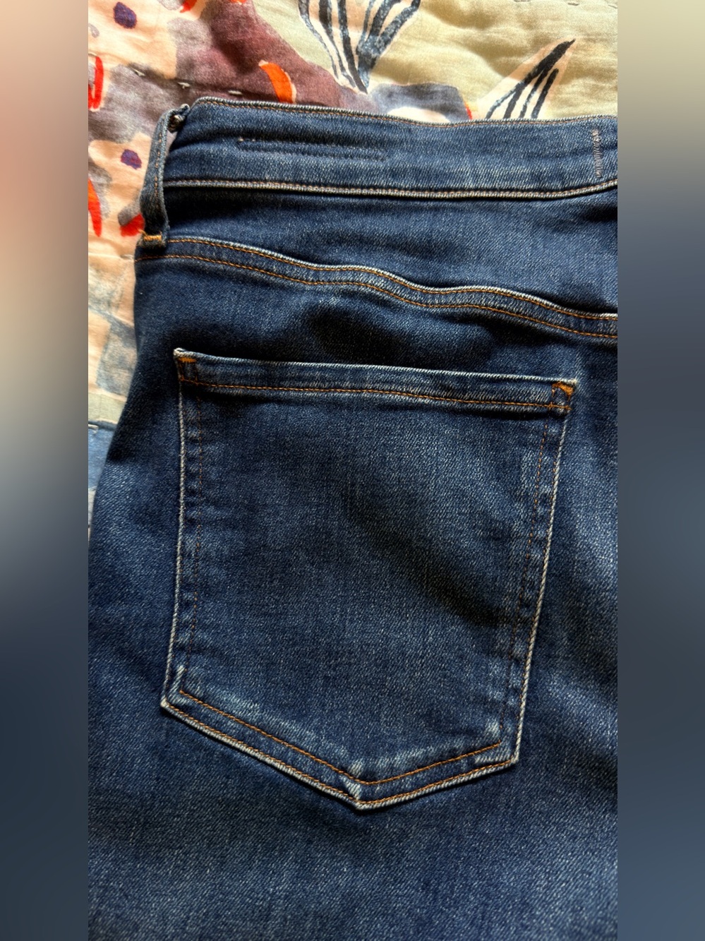 Citizens Of Humanity Dark Blue Straight-Leg Jeans - Picture 11 of 15